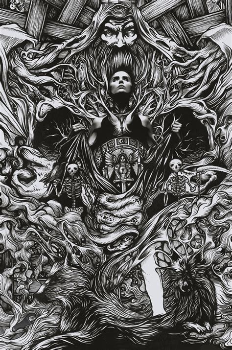 Brilliant Intricate Drawings Of Dzo Olivier Downgraf