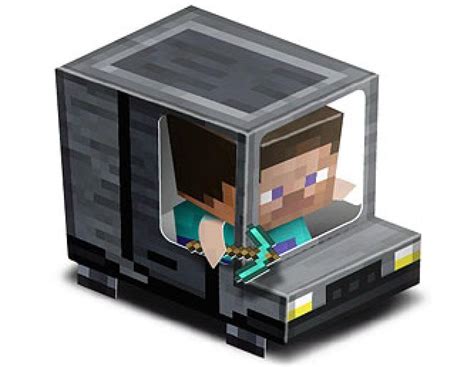 Papermau Minecraft Steve Paper Toy In Boxzet Style By Byman Studio