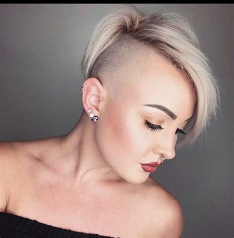 Pin By David Connelly On Side Shaved Haircuts 4 Really Short Hair