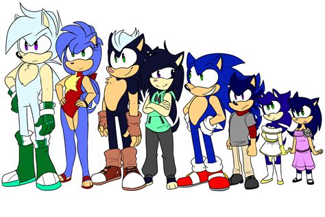 Sonic X Headcannon Sonics Brothers And Sisters By Gingygin On Deviantart