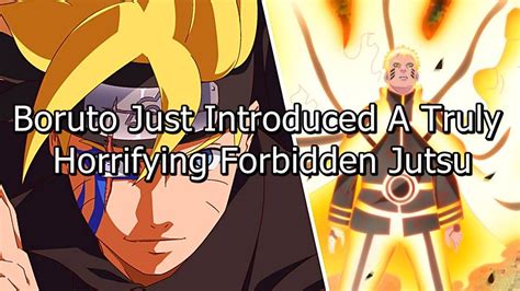 Boruto Just Introduced A Truly Horrifying Forbidden Jutsu Anime Souls
