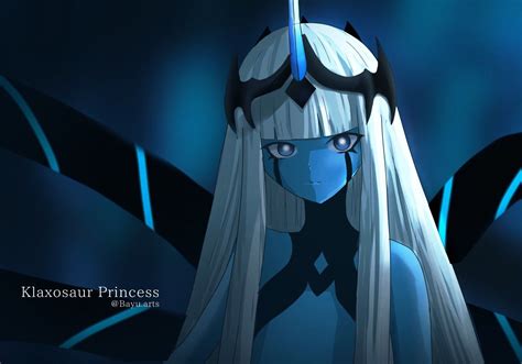 Klaxosaur Princess Darling In The Franxx Cabelo De Anime Querida
