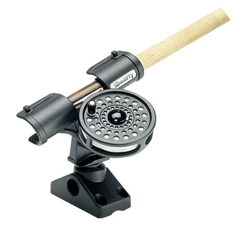 Scotty 265 Fly Fishing Rod Holder With 241 Sidedeck Mount Bracket