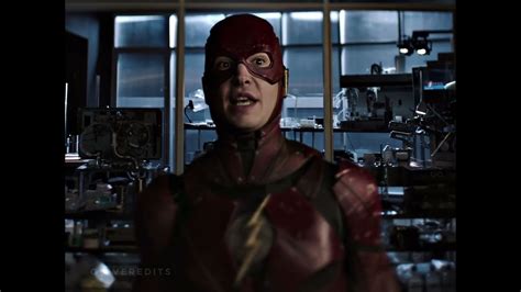 Dceu Barry Allen Meets Cw S The Flash Scene Rescored With At The Speed
