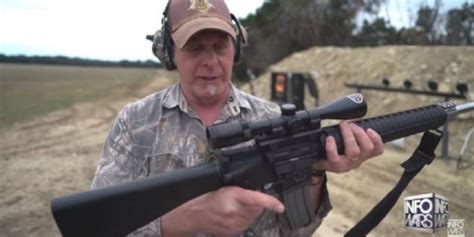 Ted Nugent Shoots Down The Ar 15 Hype With Demonstration Outdoor