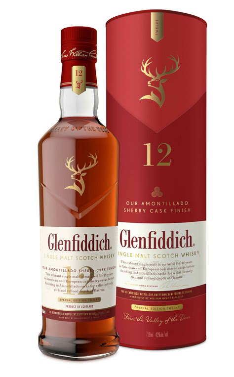 Glenfiddich 12 Year Old Sherry Cask Finish Single Malt Whiskey Price