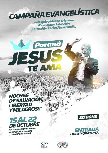 Se Realiza En Paraná La Campaña Evangelística Jesús Te Ama