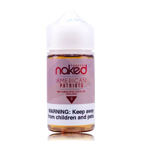 american patriots by naked 100 e liquid 60ml vapor empire