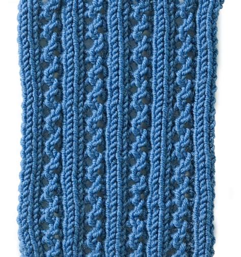 Knit Lace Rib Stitch Free Pattern Ts Shop Blog