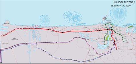 Dubai Metro Map Printable