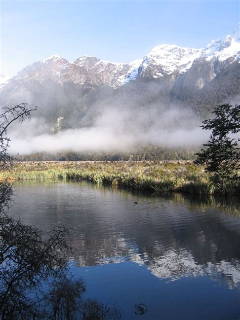 Mirror Lakes New Zealand New Zealand South Island Scenic New Zealand