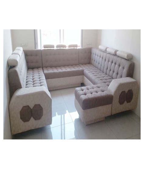Two sofas merged together at the end to form a right angle. Super Furniture L Shape Corner Sofa Set (6 Seater) - Buy Super Furniture L Shape Corner Sofa Set ...