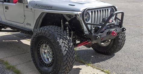 Jeep Hi Line Fenders Steel Or Aluminum Front Crusader Mid Width