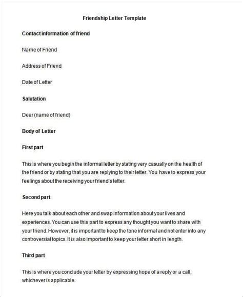 Maybe you would like to learn more about one of these? Informal Letter Exle To A Friend Theveliger Friendly ...