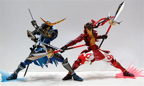 The highly anticipated sengoku basara figures have been released in the revoltech yamaguchi line! Revoltech Sengoku Basara Figures Released - The Toyark - News