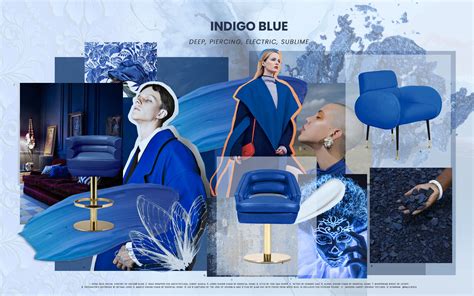 Color Trends Indigo Blue Trend Moodboards Trendbook