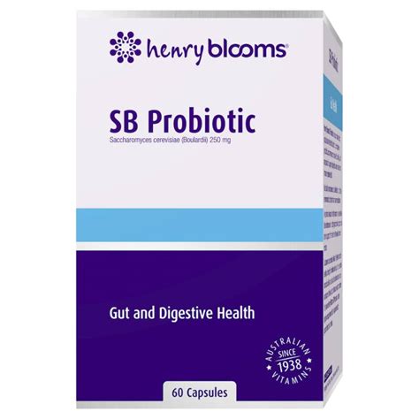 Henry Blooms Sb Probiotic Gut Health 60 Capsules