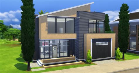 Mod The Sims Gold Digger Basegame Modern House Nocc