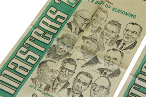 Lot Detail - Four 1967 Augusta Chronicle Augusta Herald Special Masters
