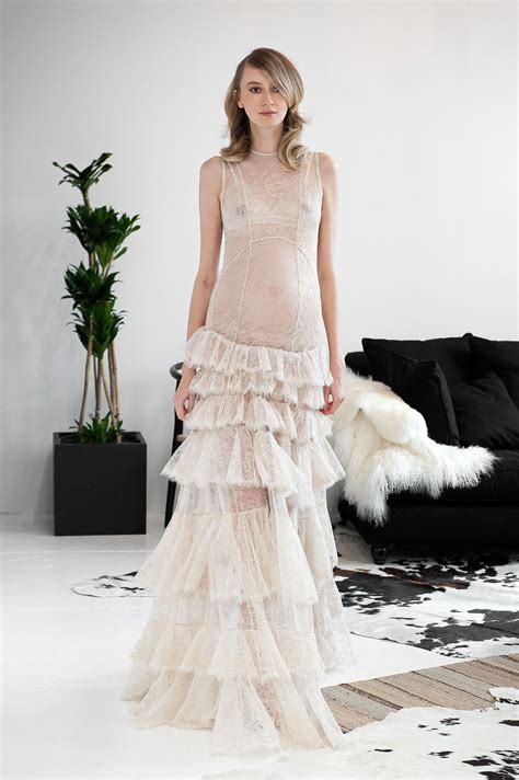 Houghton Bridal Fashion Week S Most Unusual And Unexpected Wedding Dresses POPSUGAR Fashion