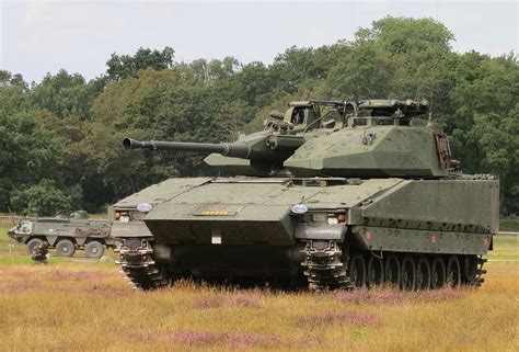 development of the vehicle still continues the cv90120 “ghost” with vastly improved optics a