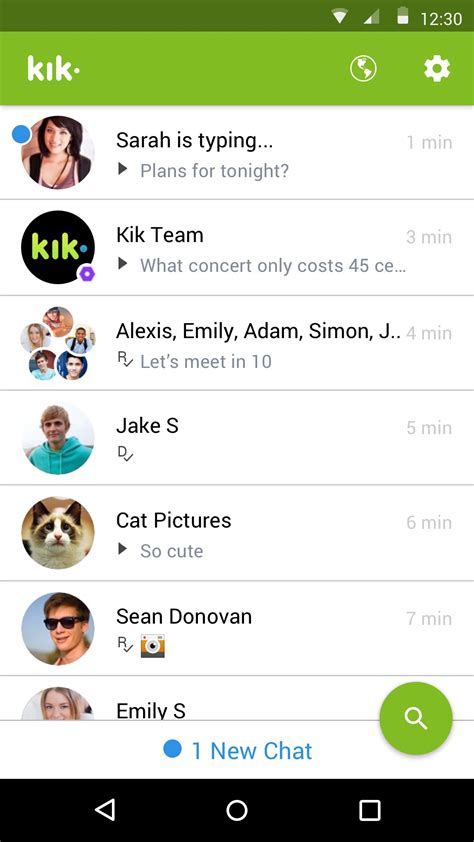 kik messenger uk appstore for android