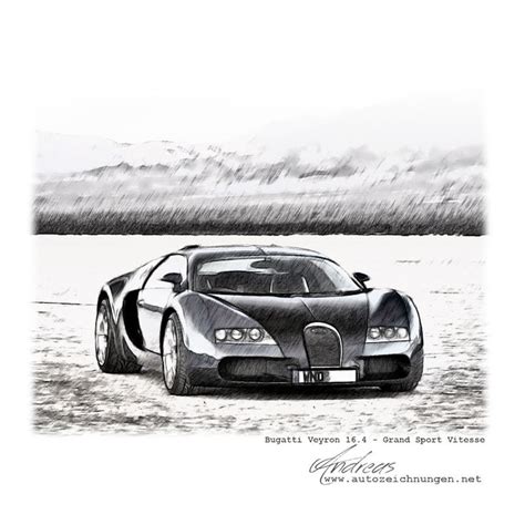 Kleurplaat Bugatti Chiron