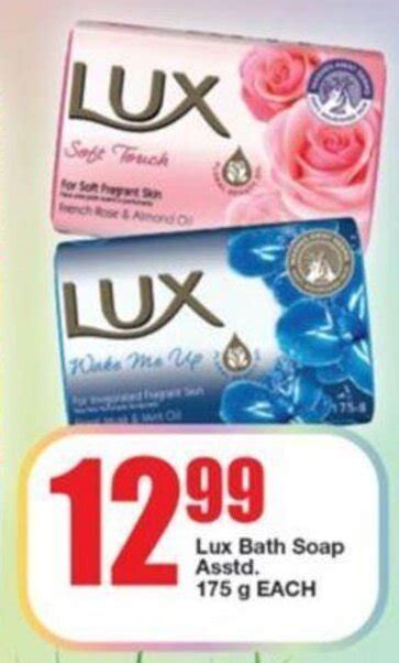 Lux Bath Soap 175g Offer At Ok Foods