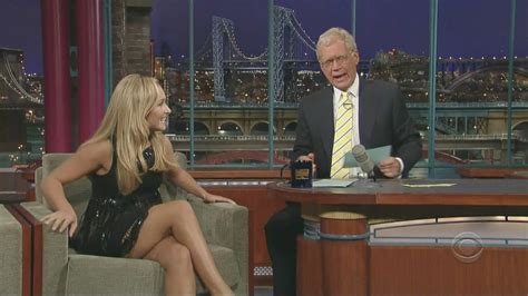 Hayden Panettiere Nue Dans Late Show With David Letterman