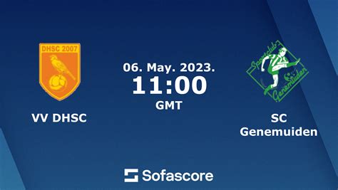 Vv Dhsc Sc Genemuiden 比分直播和交战记录和首发阵容 Sofascore