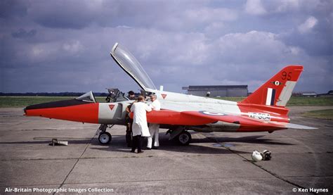 Folland Gnat T1 Xp504 Fl519 Royal Air Force Abpic