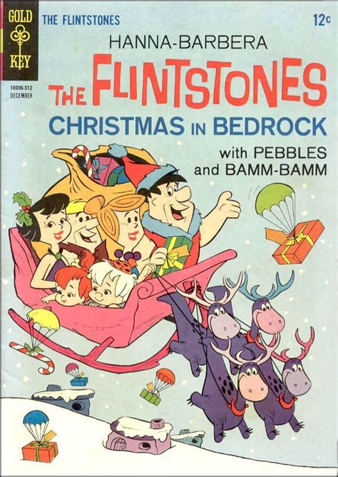 Hanna Barbera Christmas In Bedrock With Pebbles And Bamm Bamm Comic