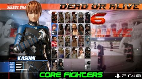 Dead Or Alive 6 Core Fighters Kasumi Arcade Playthrough Youtube