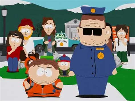 Yarn Eric Cartman You Are Under Arrest South Park 1997 S09e02