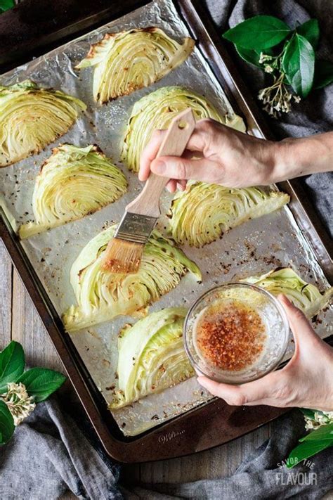 Constantly stir with a wooden spoon until the butter and garlic turns a golden brown. Roasted Cabbage Wedges with Lemon Garlic Butter: an easy ...