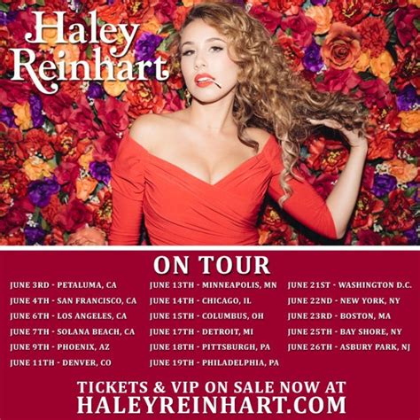 Tour Haley Reinhart News