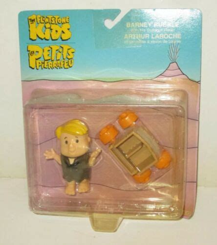 Coleco Flintstone Kids Action Figure Barney Rubble French Pkg Arthur