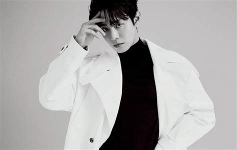 Ahn Hyo Seop Stuns In A Black And White Shoot For Marie Claire Korea