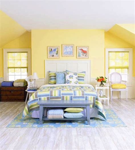 Yellow Wall Paint Colors For Bedroom Ideas
