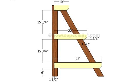 This is a new and improved way of making a plant stand that is cheap and sturdy. Wooden Plant Stand Plans | Atcsagacity.com