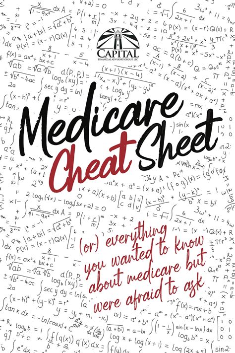 Medicare Cheat Sheet - Capital Financial