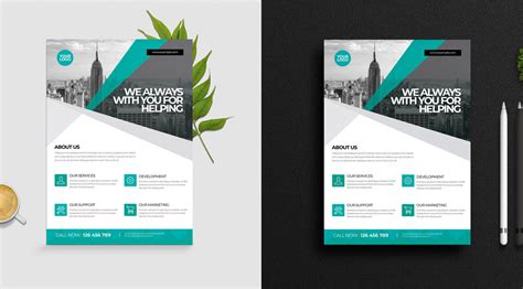 Minimal Business Flyer Indesign Template