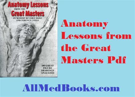 Download Anatomy Lessons From The Great Masters Pdf Free Anatomy