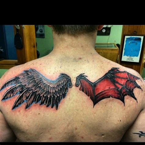 Https://wstravely.com/tattoo/angel And Devil Wing Tattoo Designs