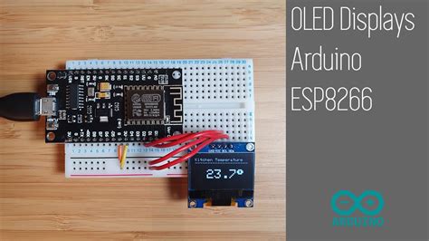 Using Oled Displays With Arduinoesp8266 Youtube