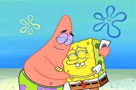 Spongebob And Patrick Kissing On The Lips