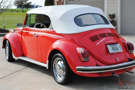 1972 Volkswagen Classic Super Beetle Convertible Fresh Restoration W