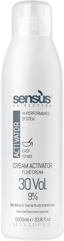 Sensus Cream Activator 30 Vol Crema Activadora Profesional 9