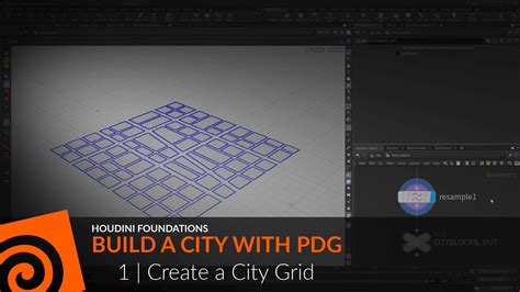 Houdini Foundations Pdg 1 Create A City Grid On Vimeo