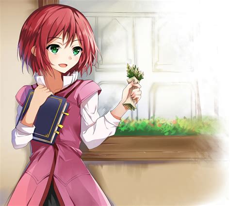 Anime Snow White With The Red Hair Shirayuki Wallpaper Red Hair Green